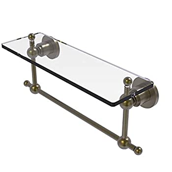 【中古】【輸入品・未使用】Allied Brass AP-1TB/16-ABR Glass Shelf with Towel Bar%ｶﾝﾏ% 16-Inch x 5-Inch by Allied Brass