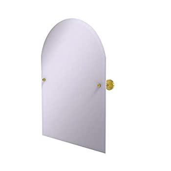 【中古】【輸入品・未使用】Frameless Arched Top Tilt Mirror with Beveled Edge - DT-94-PB｜スカイマーケットプラス