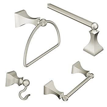 【中古】【輸入品・未使用】moenL Retreat 4-piece Acessoryキット KA-RET-4-BN 1｜スカイマーケットプラス