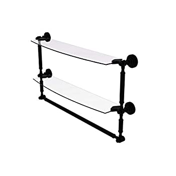 【中古】【輸入品・未使用】Allied Brass 24x5 Dble Shelf w/Towel Bar Matte Black by Allied Brass｜スカイマーケットプラス