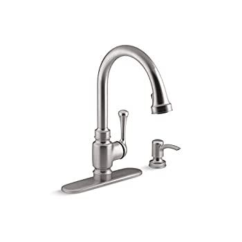 【中古】【インポート品・未当て嵌める】Kohler K-R72512-SD-VS 鉄道車両マイケル 勝手もとシンク水道の栓 晴れ晴れしいなステンレス鋼 インテリア・寝具・収納-その他