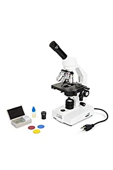 【中古】【インポート品・未当てはめる】Celestron コマーシャル2000CF Compound Microscope w/40x - 2000x power%ｶﾝﾏ% mechanical stage%ｶﾝﾏ% Abbe condenser%ｶﾝﾏ% 4 Fully achromatic objectives