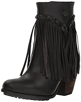 【中古】【輸入品・未使用】[Harley-Davidson] Women's Retta 6-Inch Stacked Heel Booties D83985 (Black%ｶﾝﾏ% 8.5)｜スカイマーケットプラス