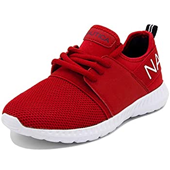 【中古】【輸入品・未使用】Nautica キッズ ユース スニーカー アスレチック レースアップ ランニングシューズ 男の子 女の子 小さな子供 大きな子供 カピル US サイズ: 5 B
