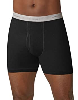 【中古】【輸入品・未使用】Hanes メンズ 5枚パック 露出ウエストバンド ボクサーブリーフ (X-ラージ(40-42) アソートカラー - 5枚パック