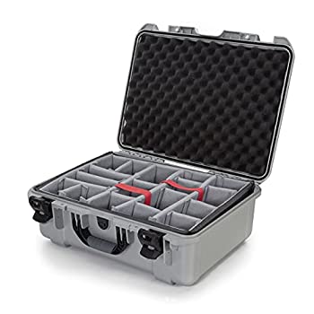 【中古】【輸入品・未使用】Nanuk 940 防水ハードケース パッド入り仕切り付き - シルバー