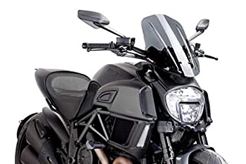 【中古】【輸入品・未使用】PuigツーリングウインドスクリーンDucati Diavel 2014?2015?Dark Smoke / 7570?F｜スカイマーケットプラス 59,351円