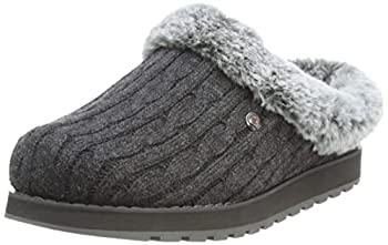 【中古】【輸入品・未使用】BOBS from Skechers Women Keepsakes Ice Angel Slipper%ｶﾝﾏ% Charcoal%ｶﾝﾏ% 6.5 W US