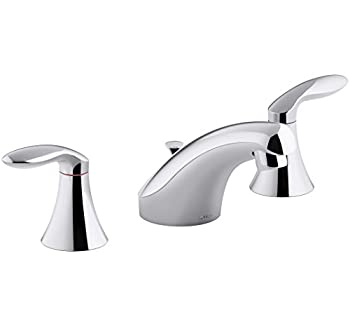 【中古】【輸入品・未使用】Kohler k-15261???4ra-cp Coralais Widespreadバスルームシンク蛇口レバーハンドル付き K-15261-4RA-CP 1