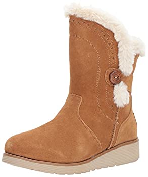 【中古】【インポート品・未当て嵌める】Skechers Women\u0027s Mid Apex Winter Boot%ｶﾝﾏ%Tan%ｶﾝﾏ%9 M US