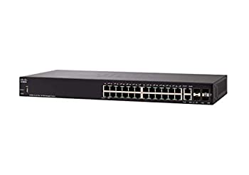 【中古】【インポート品・未当て嵌める】Cisco 空想科学小説350-24 Managed Switch with 24 10/100 Ports%ｶﾝﾏ% 4 Gigabit Ethernet (GbE) Combo SFP%ｶﾝﾏ% Limited Lifetime Protection (空想科学小説350-24-K