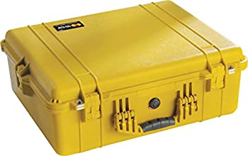 【中古】【インポート品・未当て嵌める】PELICAN 捉え所のない容れもの 1600 46L 黄色 1600-000-240