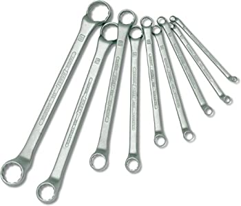 【中古】【輸入品・未使用】Hazet 12分の630ダブルリングレンチセット - シルバー(12ピース)