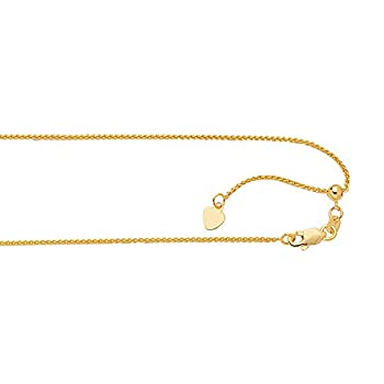 【中古】【インポート品・未当てはめる】jewelstop 14?K黄色ゴールド1?粍伸縮式\u0026合わせる能力のあるスピガ唐きびチェーン店、蟹カン???22?%ﾀﾞﾌﾞﾙｸｫｰﾃ%