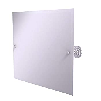 【中古】【輸入品・未使用】Prestige Que New Frameless Landscape Rectangular Tilt Mirror with Beveled Edge - PQN-93-SCH
