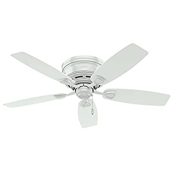 【中古】【輸入品・未使用】Hunter 53119 Sea Wind 48-inch ETL Damp Listed%ｶﾝﾏ% White Ceiling Fan with Five White Plastic Blades｜スカイマーケットプラス 66,905円