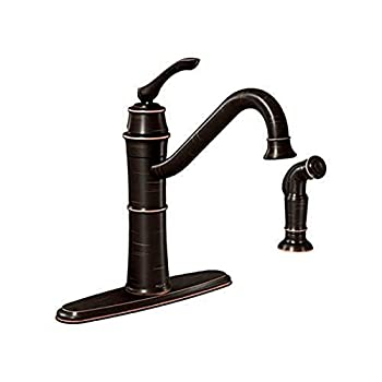 【中古】【輸入品・未使用】Moen 87999BRB キッチン蛇口 6 x 6 x 4インチ 地中海ブロンズ