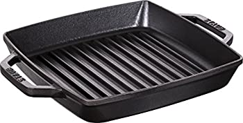 【中古】【輸入品・未使用】(Black%カンマ% 33 cm) - Staub Dust 40511-783-0 rectangular griddle with two handles%カンマ% 33 cm%カンマ% cast iron%カンマ% black|スカイマーケットプラス