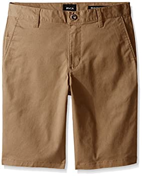 【中古】【輸入品・未使用】RVCA Big Boys ' Weekdayストレッチショート カラー: ブラウン