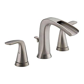 【中古】【輸入品・未使用】Delta Tolva 35724LF-SS-ECO Bathroom sink faucet brushed nickel finish