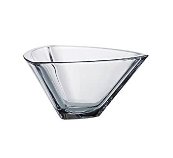 【中古】【インポート品・未当て嵌める】Barski???欧州品等硝子???鉛無償性???Crystalline???３角形どんぶり鉢???7?%ﾀﾞﾌﾞﾙｸｫｰﾃ%???ヨーロッパ製