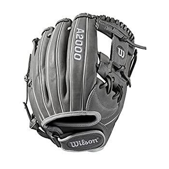 【中古】【インポート品・未当てはめる】Wilson A2000 H1175 11.75in 内野手ファストピッチグローブ 右寄り投げること