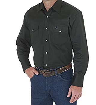 【中古】【インポート品・未当てはめる】Wrangler メンズ オーセンティックカウボーイカット ウエスタンワークシャツ ビッグアンドトールサイズ US 大きさ: 3X-Large / Tall 色合い: グ