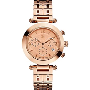 【中古】【輸入品・未使用】GUESS Men's GC Primera Class Rose Gold-Tone Timepiece