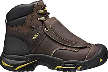 【中古】【輸入品・未使用】KEEN Utility メンズ Mt Vernon 6インチ スチールトウ 中足骨ガード ワークブーツ%ｶﾝﾏ% カスケードブラウン/タニーオリーブ%ｶﾝﾏ% 12