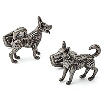【中古】【輸入品・未使用】Tateossian Mechanical Moveable Dog Cufflinks
