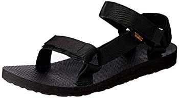 【中古】【インポート品・未当て嵌める】(テバ) Teva 目あたらしい ユニバーサルサンダル レディース%ｶﾝﾏ% 黒いこと%ｶﾝﾏ% 24