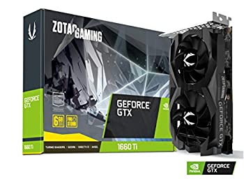 【中古】【インポート品・未当て嵌める】Zotac Nvidia GTX1660Tiツイン気違い6G気違い34