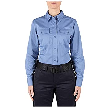【中古】【輸入品・未使用】5.11 Tactical レディース カンパニー 長袖シャツ ファイア メッド ブルー S