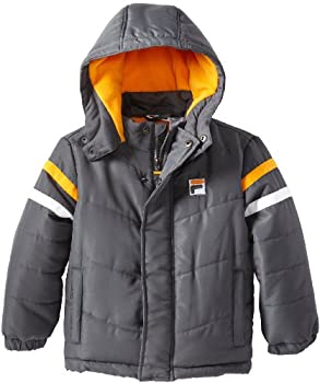 【中古】【輸入品・未使用】Fila 男児用クラシックファッションパファーコート US サイズ: 7 カラー: グレー|スカイマーケットプラス