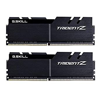 【中古】【インポート品・未当て嵌める】G.SKILL 32GB (2 x 16GB) TridentZ 続きもの DDR4 パソコン4-32000 4000Mhz Intel Z370 デスクトップメモリモデル F4-4000C19D-32GTZKK