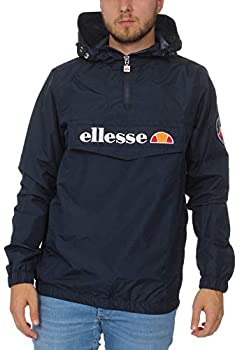 【中古】【輸入品・未使用】ellesse メンズ Mont 2 オーバーヘッドジャケット ブラック US サイズ: Small カラー: ブルー｜スカイマーケットプラス