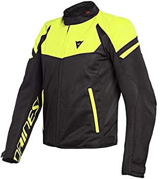 【中古】【輸入品・未使用】Dainese Bora エアジャケット - ブラック/蛍光イエロー (ユーロ54/US 44)