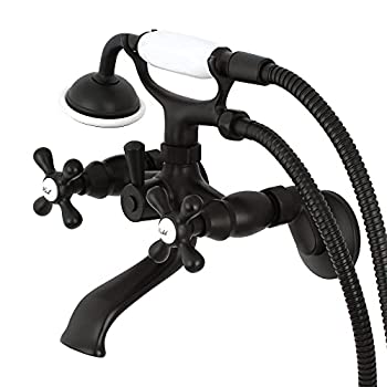 【中古】【インポート品・未当て嵌める】Kingston Brass KS265ORB Clawfoot Tub Wall Mount Faucet%ｶﾝﾏ% Oil Rubbed Bronze 141［並行輸入］ [並行輸入品]