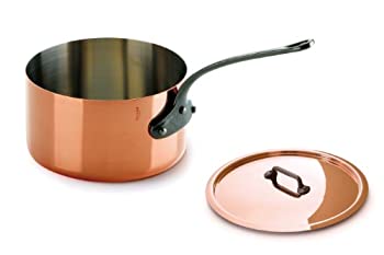 【中古】【輸入品・未使用】Mauviel Made In France M'Heritage Copper 150c 6410.17 1.9-Quart Sauce Pan and Lid with Cast Iron Handle by Mauviel|スカイマーケットプラス
