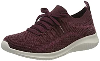 【中古】【インポート品・未当て嵌める】Skechers レディース ウルトラフレックススニーカー US 大きさ: 5 色つや: 赤いこと