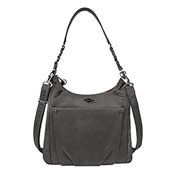 【中古】【インポート品・未当てはめる】Travelon レディース US 大きさ: 13%ﾀﾞﾌﾞﾙｸｫｰﾃ% x 11%ﾀﾞﾌﾞﾙｸｫｰﾃ% x 3\u0027\u0027 色つや: 薄墨色