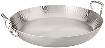 【中古】【インポート品・未当て嵌める】Mauviel M\u0027Elite Paella Pan 40 Cm (Handle: Stainless Steel)