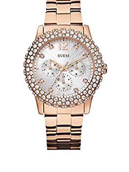 【中古】【インポート品・未当て嵌める】[ゲス]GUESS ウオッチ レディース ダズラー DAZZLER W0335L3 [定め事インポート品]