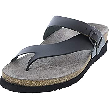 【中古】【インポート品・未当てはめる】Mephisto Women\u0027s Helen Thong Sandal%ｶﾝﾏ%Black/Sandanyl%ｶﾝﾏ%8 M US