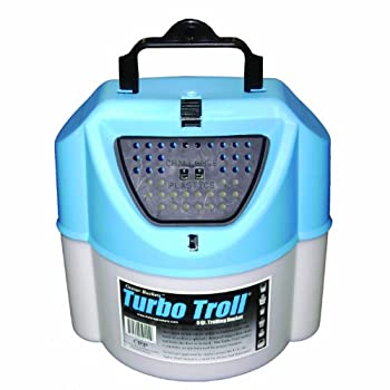 【中古】【インポート品・未当てはめる】Challenge 50114 Turbo Troll Bait Bucket%ｶﾝﾏ% 7.6l%ｶﾝﾏ% White