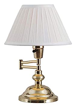 【中古】【輸入品・未使用】Kenroy Home 30163 Classic Swing Arm Desk Lamp%ｶﾝﾏ% Polished Brass by Kenroy Home