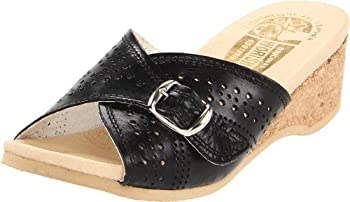 【中古】【インポート品・未当て嵌める】Worishofer レディース 251 サンダル%ｶﾝﾏ% 黒いこと%ｶﾝﾏ% 11