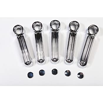 【中古】【輸入品・未使用】WELLSTAR 　JK　ラングラー　メッキドアハンドルカバー