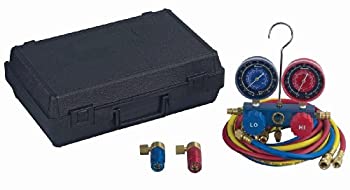 【中古】【輸入品・未使用】Robinair 48510?r134?aアルミマニホールドSet with 72?%ﾀﾞﾌﾞﾙｸｫｰﾃ%ホース