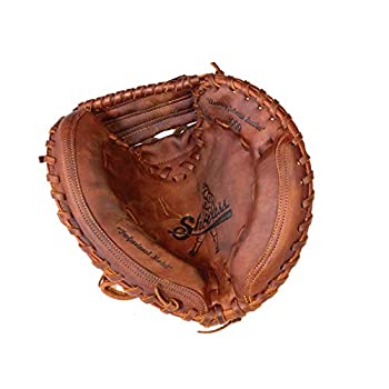 【中古】【インポート品・未当て嵌める】(80糎 %ｶﾝﾏ% Right) - Shoeless Joe Gloves Junior Brown Catchers Mitt